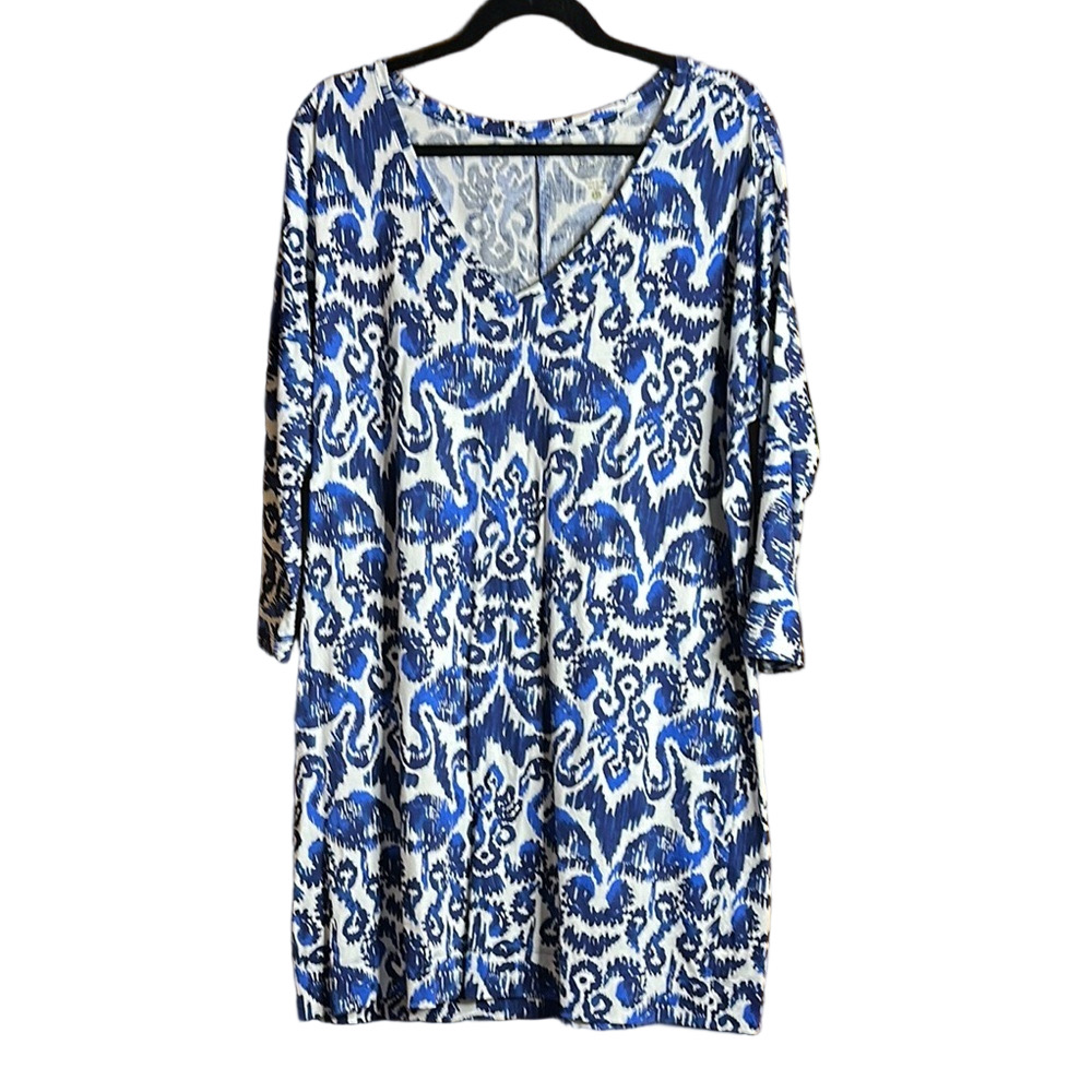 Lilly Pulitzer Cori Beach Bathers Flamingo Print Sheath Dress Size L - NWOT